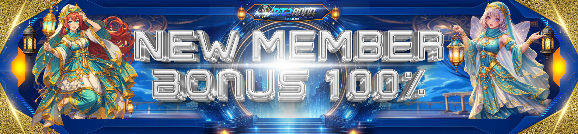 Bonus New Member 100%